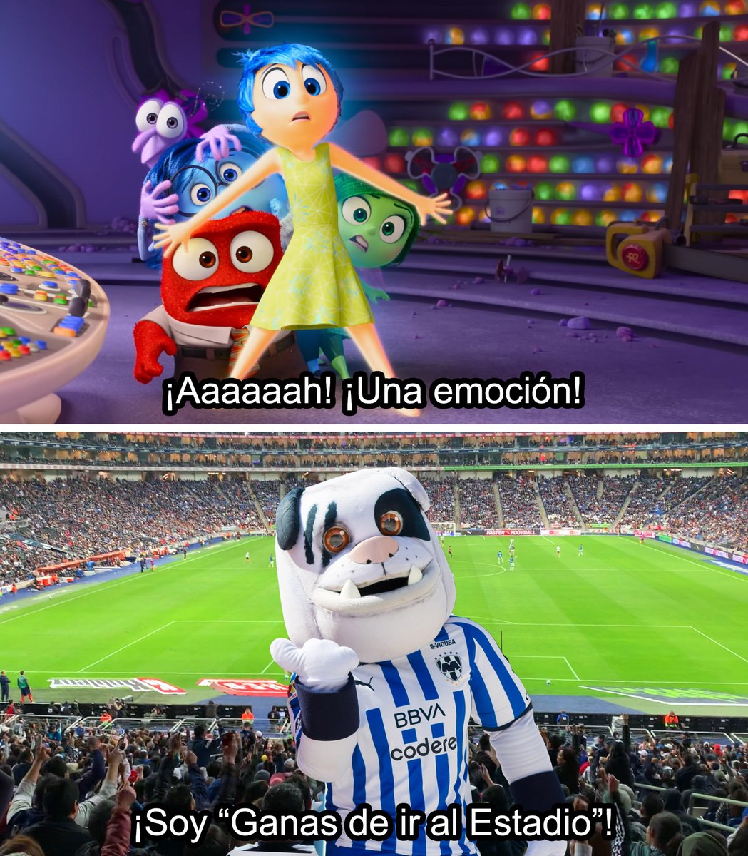 Rayados's tweet photo. ¿Quién más así?💙⚽🏟️ https://t.co/YULR7M0GSO