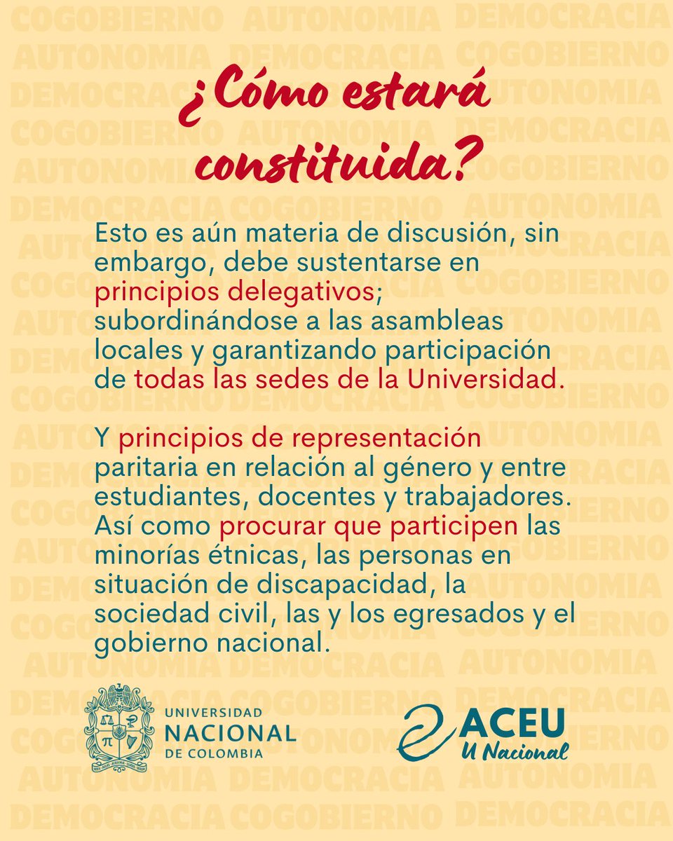 AceuUN's tweet photo. La primera fase del Proceso Constituyente radica en destituir el viejo poder institucionalizado en los cuerpos colegiados antidemocráticos. https://t.co/3uLKNncTqY
