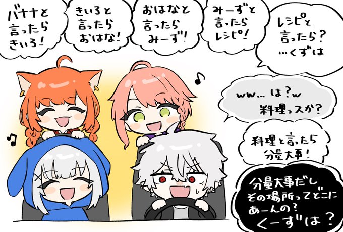マジカルバナナ式誘導尋問
 #マル描いてちょんっ #ひまあーと #ラトアート #KuzuArt #にじGTAFA 