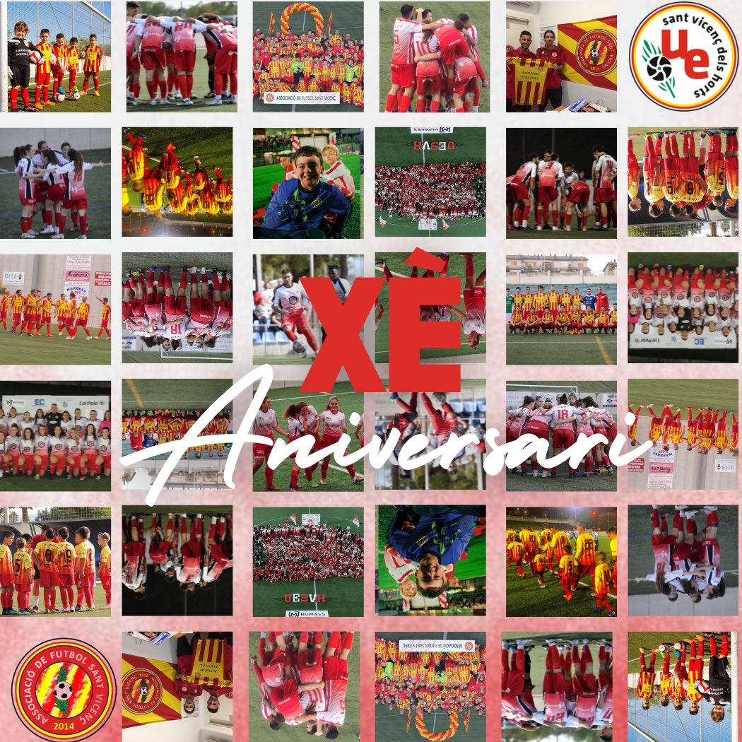 UESVH's tweet photo. 10 anys i els que queden 🔴⚪️ #forçaunio https://t.co/NWhng07XXX