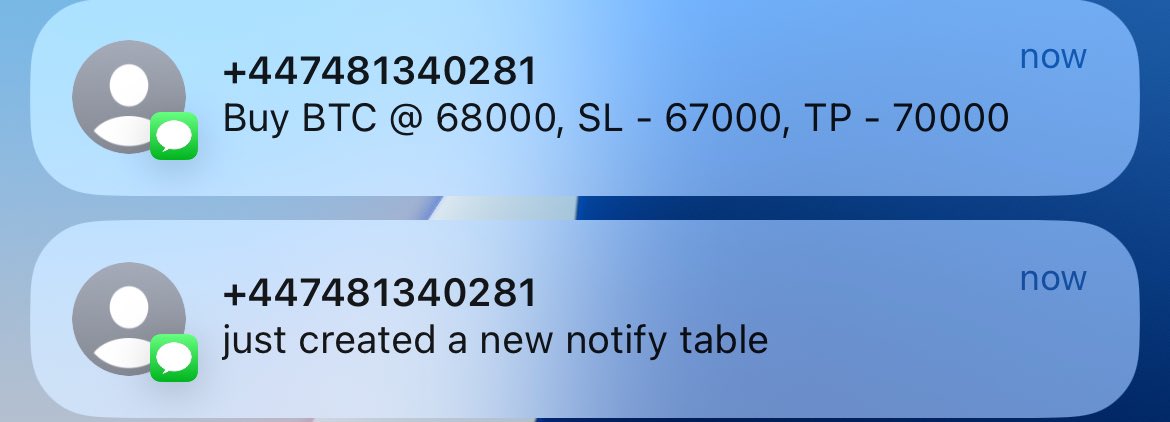 TrojanCodes's tweet image. fast af less a second to dispatch notifications