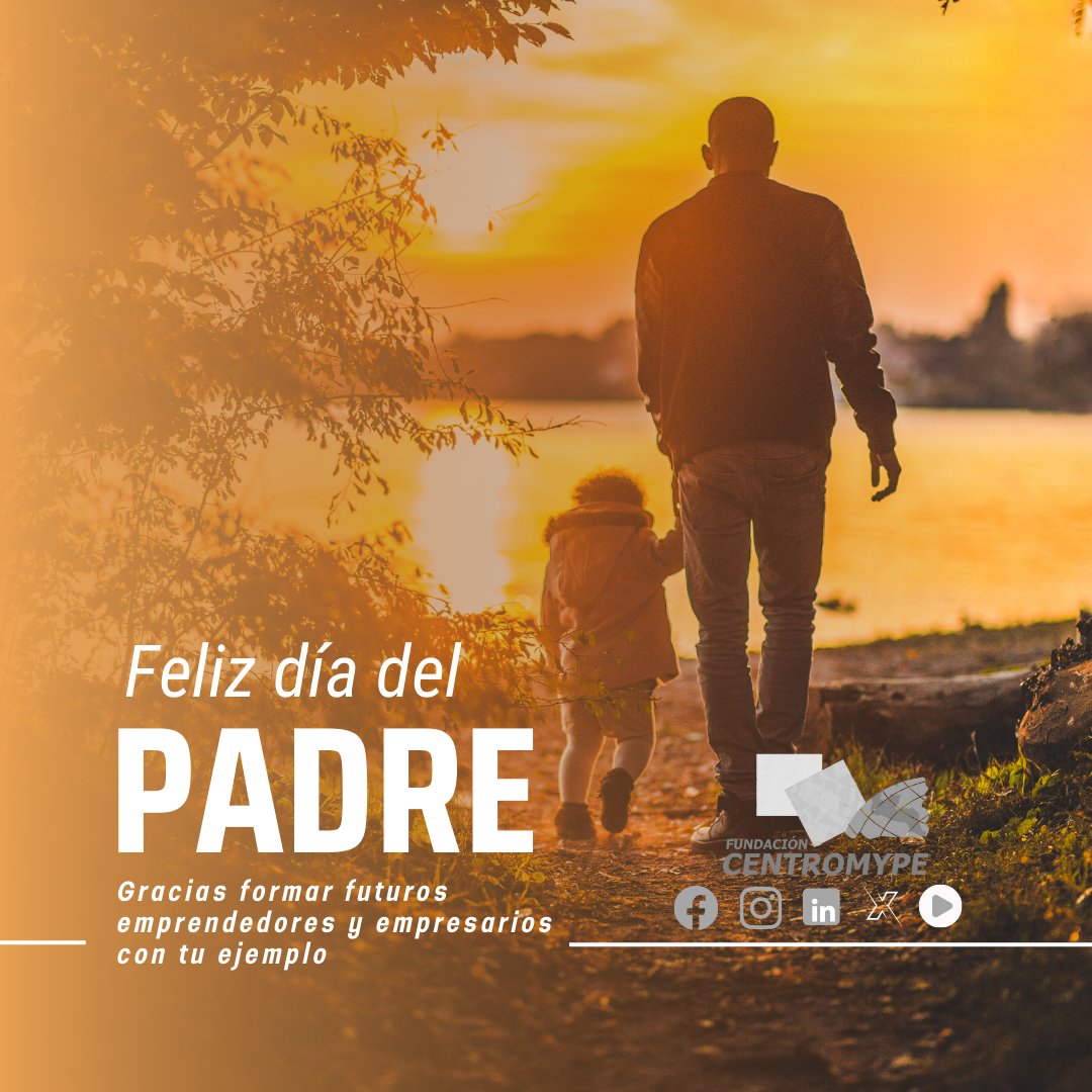Para todos los padres, empresarios, emprendedores y guerreros que con su ejemplo demuestran a sus hijos que la vida puede construirse con disciplina y perseverancia para cumplir sus sueños.
FELICIDES
#papá #Padres #diadelpadre