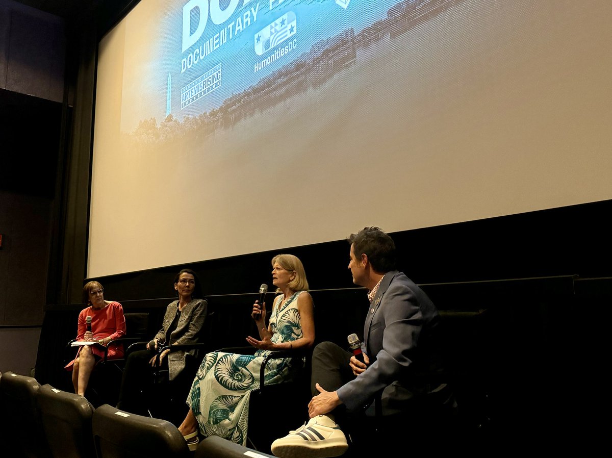 I had a fun evening on Friday at the <a href="/dcdoxfest/">DC/DOX Festival</a> world premiere of <a href="/MajorityRules24/">Majority Rules</a>, a film that was executive produced by <a href="/BaszuckiGroup/">Baszucki Group</a>'s <a href="/DavidBaszucki/">David Baszucki</a> and @JanEllison. <a href="/ktumulty/">Karen Tumulty</a>’s post-screening Q&amp;A with <a href="/ajschnack/">AJ Schnack</a>, <a href="/Rep_Peltola/">Rep. Mary Peltola</a>, and <a href="/lisamurkowski/">Sen. Lisa Murkowski</a> was 🙌🙌