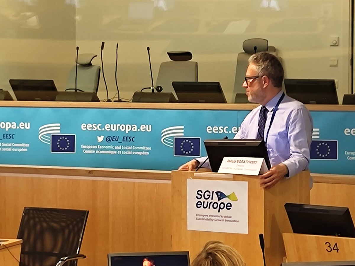 Panel 2 on "SGIs as enablers &amp; actors of EU Competitiveness", with:
🔸 Jakub Boratynski, Director <a href="/EU_Growth/">Internal Market, Industry, Entrepreneurship & SMEs</a>
🔸 Christelle Defaye-Geneste, chair EU affairs <a href="/PostEurop/">PostEurop</a>
🔸 Filippo Brandolini, VP <a href="/SGI_Europe/">SGI Europe</a>
🔸 Daniel Wisniewski, SG <a href="/EFEE_EU/">European Federation of Education Employers</a>
🔸 <a href="/arntbaer/">ArntBaer</a>, head of PA <a href="/GELSENWASSER_AG/">Gelsenwasser_AG</a>