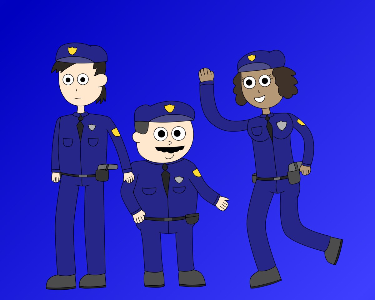 Osman_Yildiz01's tweet photo. My part of an art trade with @LaArtist322 involving his OCs Ray Colman, Usol Barrall and Anne Susowski.
I hope you like it.
#police #policeman #policewoman #ray #usol #anne #laartist322 #osmanyildiz01 #digitalart #digitaldrawing https://t.co/ilvGVeZquY