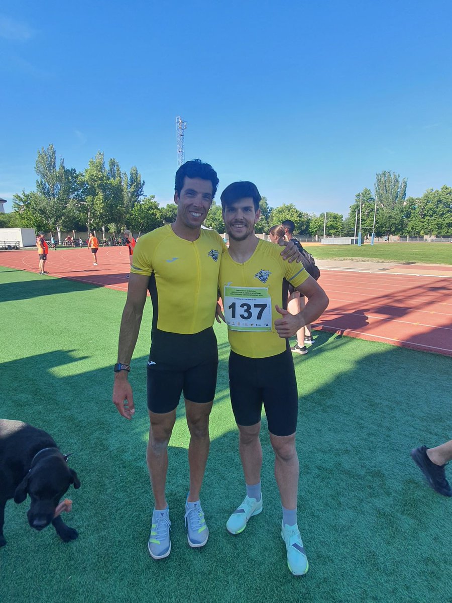 Grans notícies des del Campionat d'Espanya Absolut per Clubs d'Atletisme!
Els nostres atletes Joan Munar i Pere
Antonio Gomila han aconseguit al Salt de Longitud, el títol de campions d'Espanya a les seves respectives categories.
#fesaib