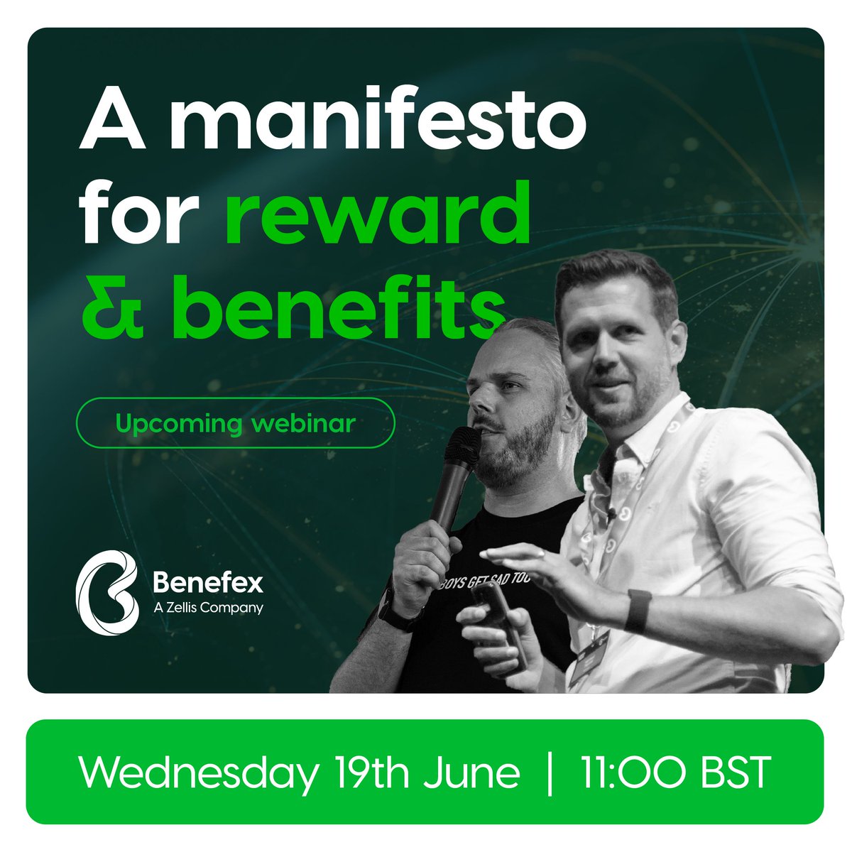 Don’t forget to sign up to this week’s webinar!📆

Our latest webinar with Benefexers Michael Tigwell, Chief Operating Officer, &amp; Gethin Nadin, Chief Innovation Officer, will explore a potential view of the UK, post-election, for benefits professionals 👉 buff.ly/3VqTcNC