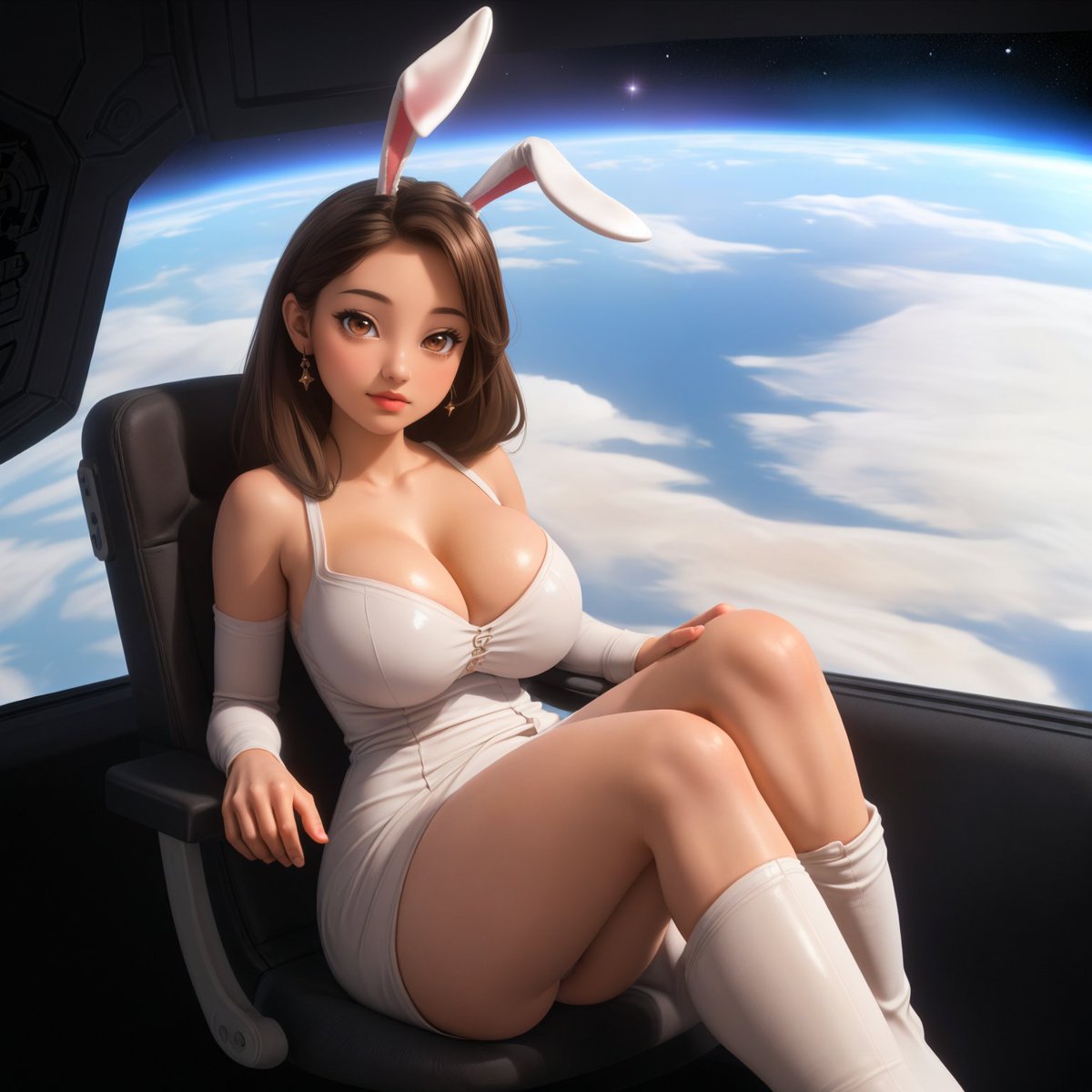 For #BunniesInSpace challenge by <a href="/bluebunny996/">Blue Bunny 🐰</a> and <a href="/Bunny_Girl_96/">Gamer Bunny Girl 🐰💜</a>