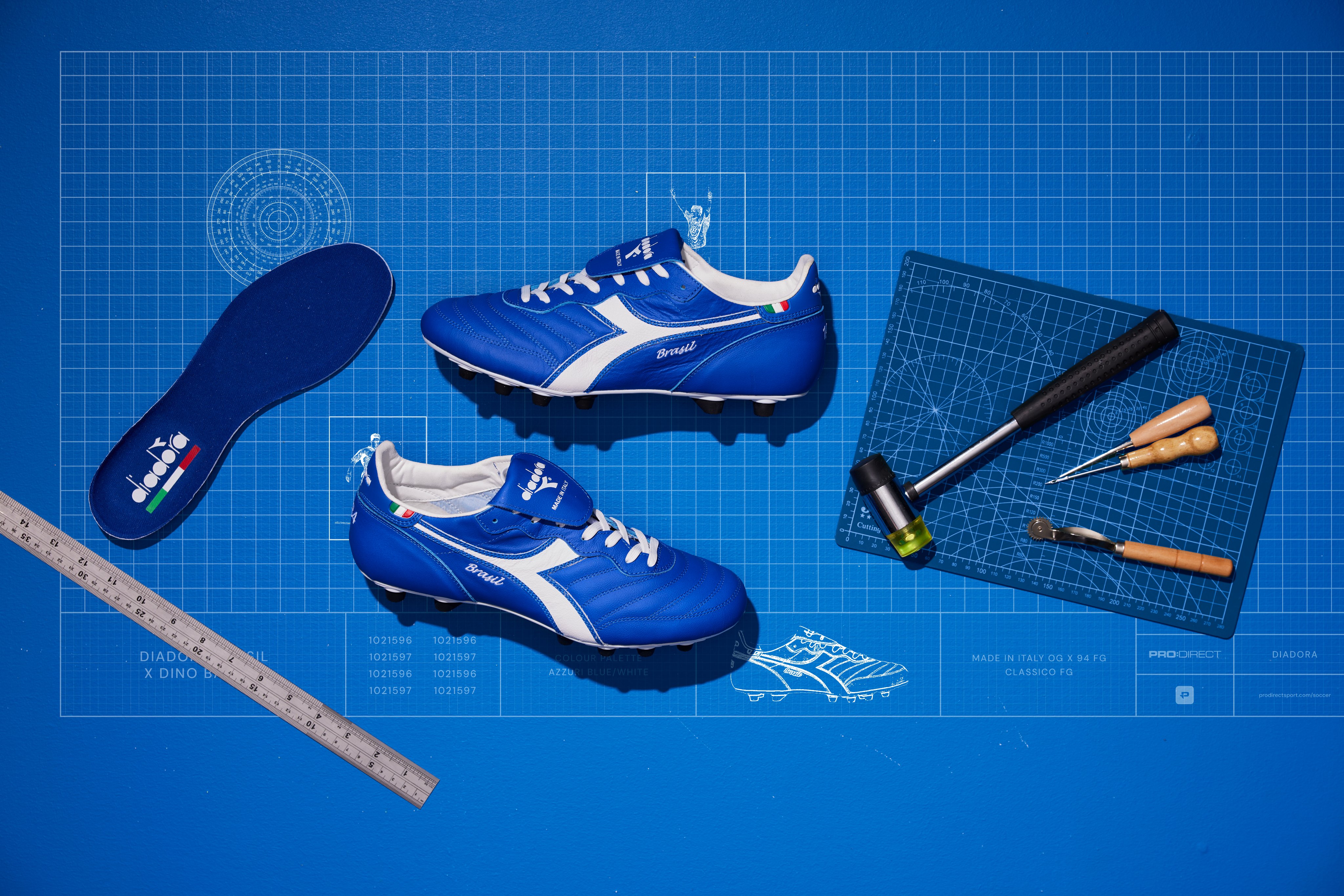 SoccerBible on X 30 years on from the 1994 World Cup in USA Diadora have released an homage to the blue version of the iconic Brasil boot that Dino and Roberto Baggio