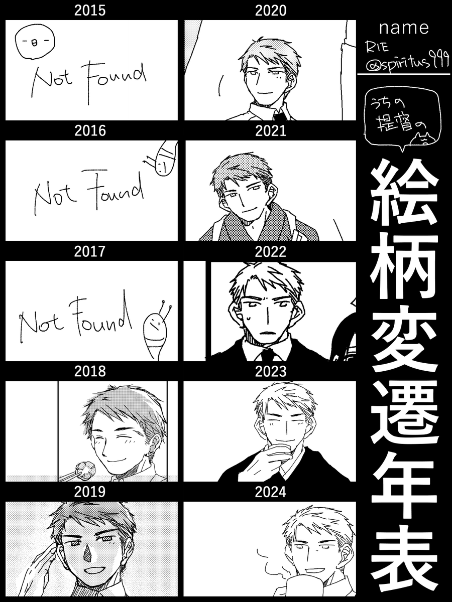 EXTRA STAGE
うちの提督絵柄変遷年表(2018～) 