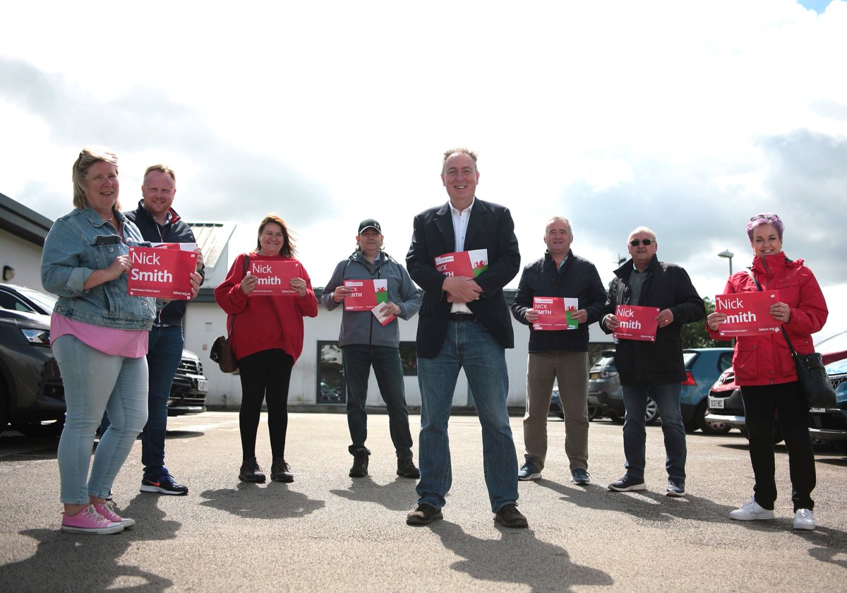 Great team out in Rhymney on the weekend! Thanks to everyone who came along to campaign. Very positive responses on the doors and loads of support for a UK Labour Government.