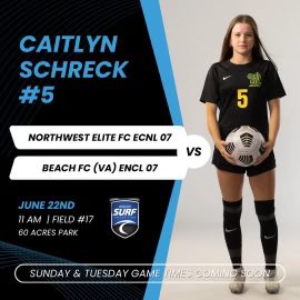 cschreck2026's tweet photo. Excited for #ECNLPlayoffs‼️  1st game Saturday, June 22nd ⬇️ https://t.co/pUNvv6U43Y