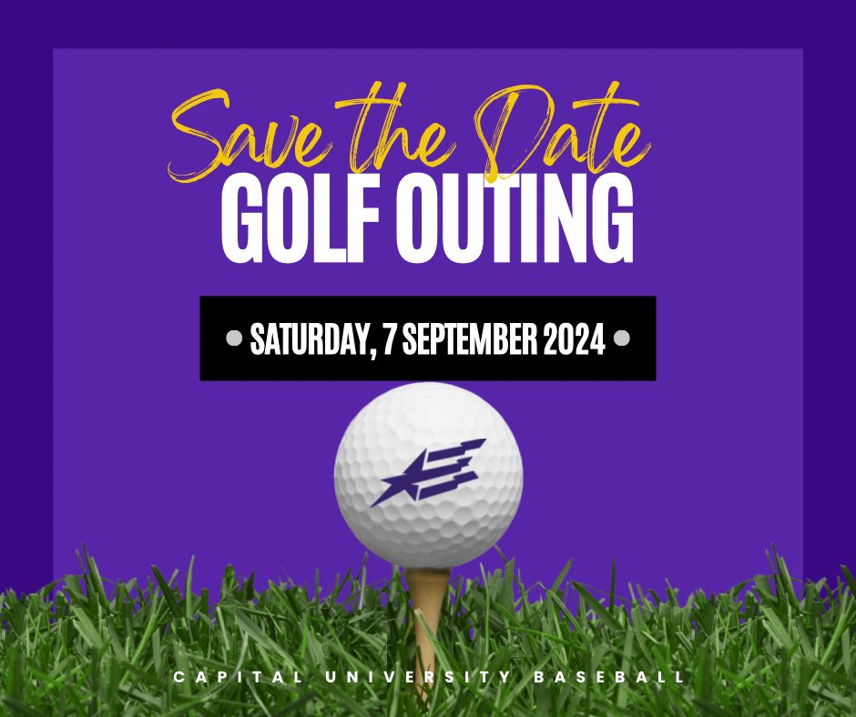 𝐒𝐚𝐯𝐞 𝐭𝐡𝐞 𝐃𝐚𝐭𝐞 ⛳️ 

Get your foursome together because our 2024 Golf Outing will be held on Saturday, September 7th.

Registration will begin in early-July!