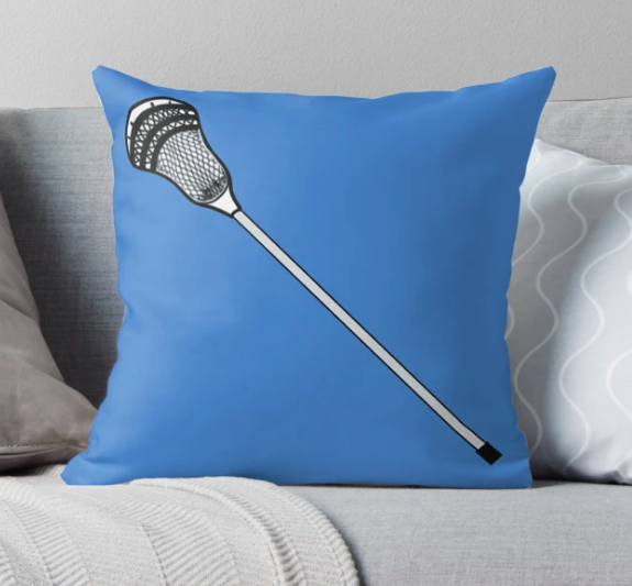 MascotDesigns1's tweet photo. Lacrosse pillow, perfect for the dorm

also available in pink

Many lacrosse &amp; other sports designs &amp; dorm decor gifts (shower curtains, rugs, posters, stickers &amp; more)

#BuyIntoArt #Lacrosse #LacrosseGifts #DormDecor #DormIdeas #LacrosseDorm #CollegeLacrosse #d1lax #d2lax #d3lax https://t.co/Gl77YfiKZk