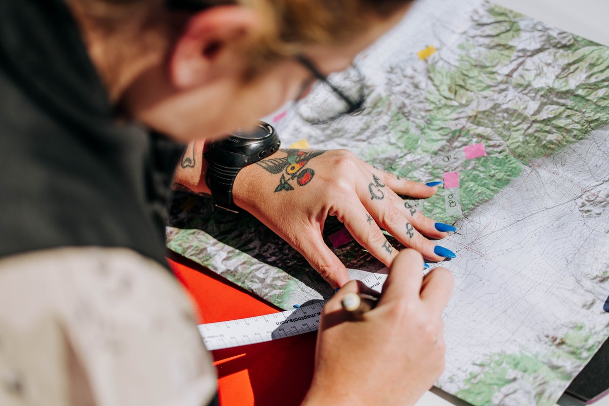 Up close and personal: Every counts on the Rebelle Rally. Here's 2022 competitor Elizabeth Mohan meticulously plotting. Precision and strategy are key to conquering the trails ahead. 

#jointherebelle