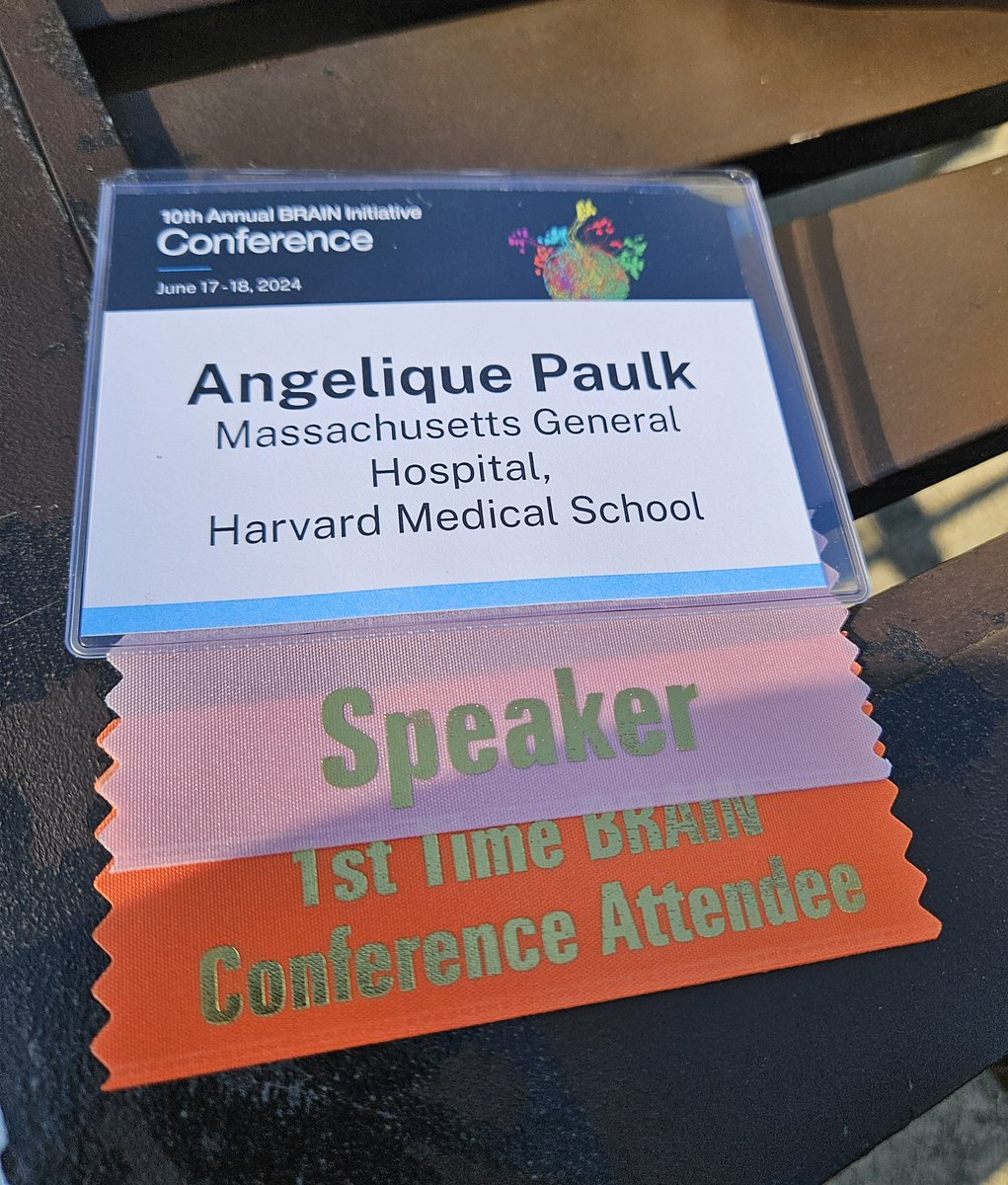 ACPaulk's tweet image. It's exciting to attend my first Brain Initiative meeting and speak at the 10th Annual Brain Initiative Conference. All the neuroscientific work discussed here is so inspiring and motivating. The brain is so incredible! #BRAINConference #studyBRAIN @MGH_CNTR