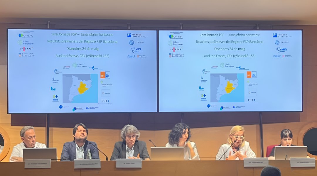 🏥 El #CLÍNIC, centre referent en paràlisi supranuclear progressiva (PSP), celebra la primera jornada dedicada a la aquesta malaltia minoritària

✅Amb l’objectiu de posar en valor la #recerca i l’educació terapèutica per a pacients i cuidadors

➕ Info 👉 tinyurl.com/3dvfasa7