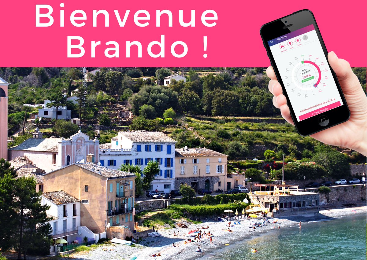 L'#application flowbird est disponible à Brando!
Venez découvrir ce village aux 7 hameaux situé aux portes de Bastia et stationnez en toute sécurité! Payez et étendez votre ticket depuis votre #mobile
▶️Inscription gratuite
bit.ly/2J3A0kN
#mobilité #stationnement #corse