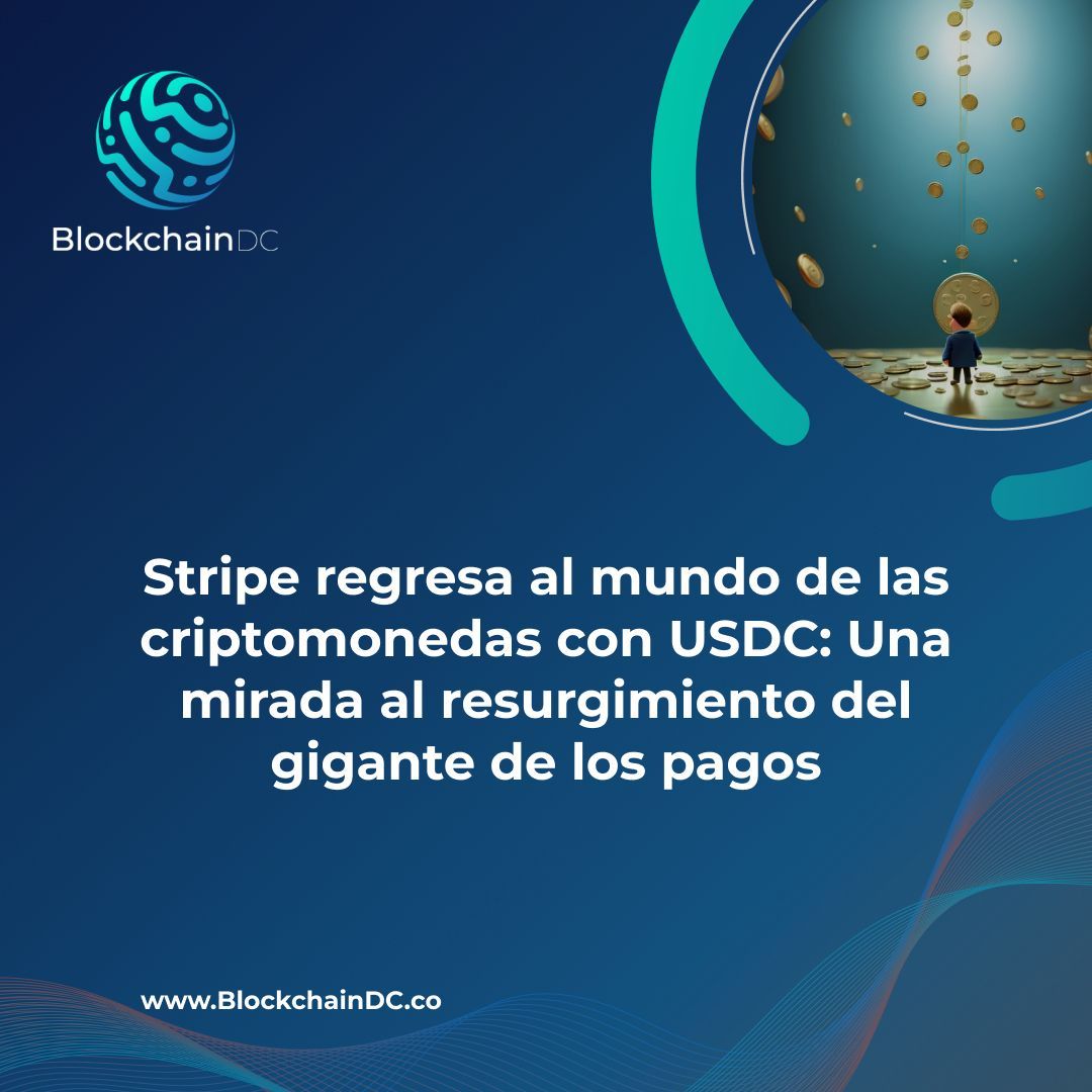Blockchaindevc's tweet image. 💳 ¡Descubre el regreso de Stripe al mundo de las criptomonedas con USDC! Lee nuestro artículo sobre el resurgimiento del gigante de los pagos. ¡Lee más ahora! 🌐💰 #Stripe #USDC #Criptomonedas buff.ly/3WIZsm5