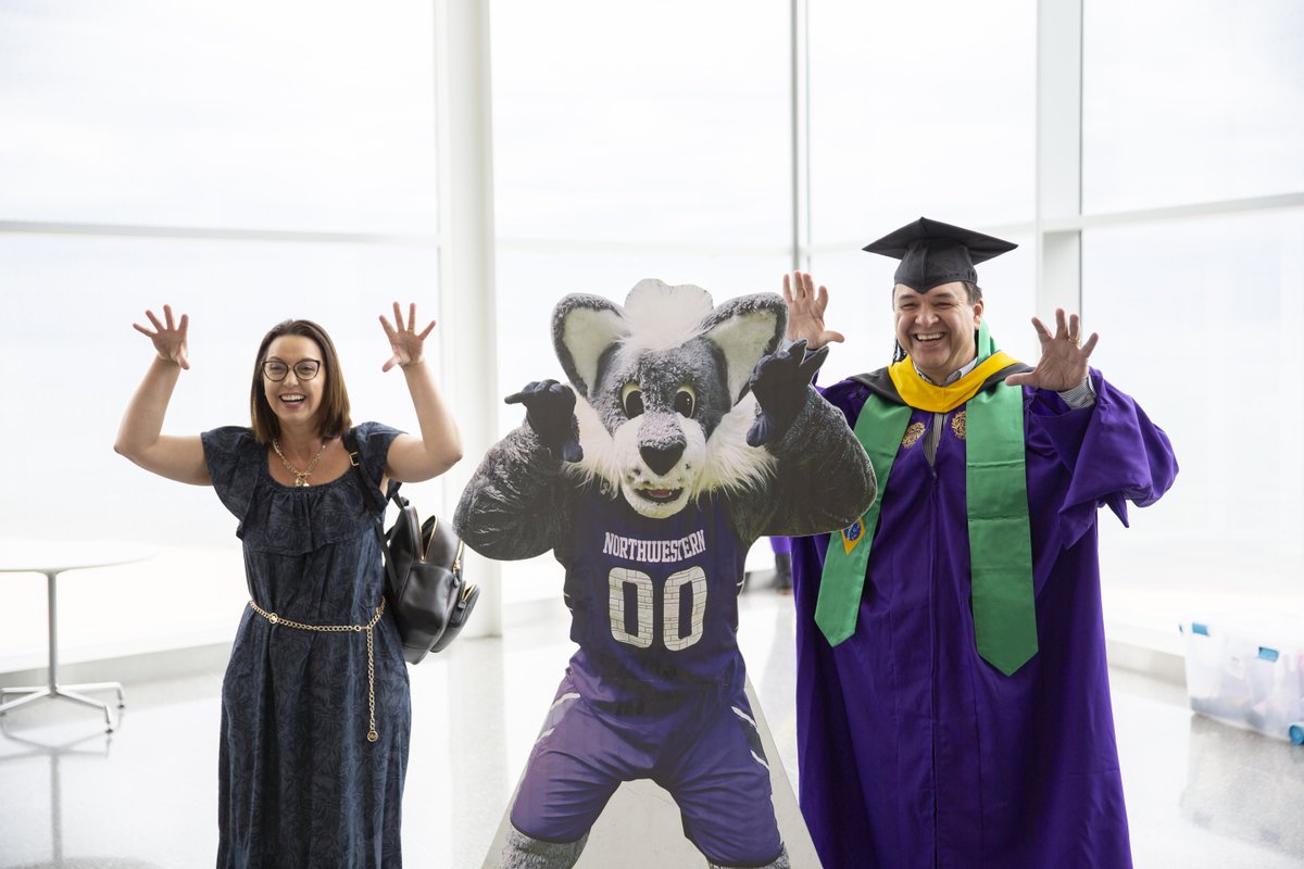 You did it, #NorthwesternSPS Class of 2024 🎓! Congratulations on your remarkable achievement and enjoy these highlights from your special day. #NU2024