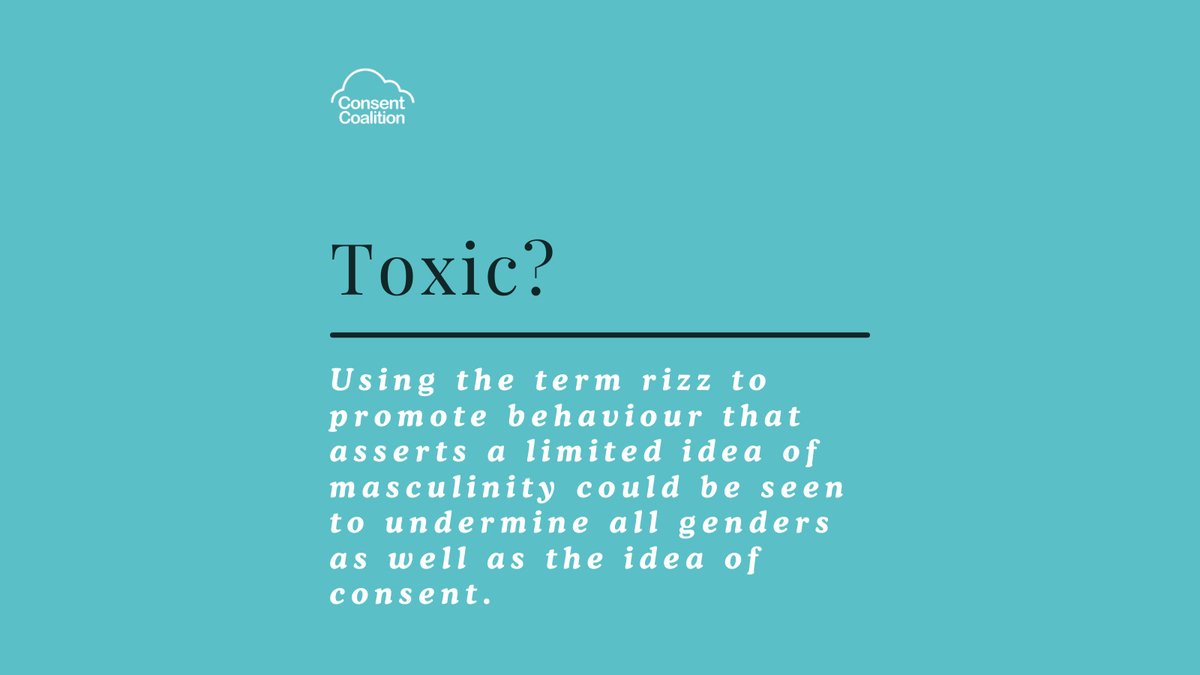 One of the main issues with the concept of 'rizz' is that it implies that someone must use certain tactics or strategies to 'win over' someone else. 

This can lead to a sense of entitlement and a disregard for consent. Let's move towards a culture of consent instead.