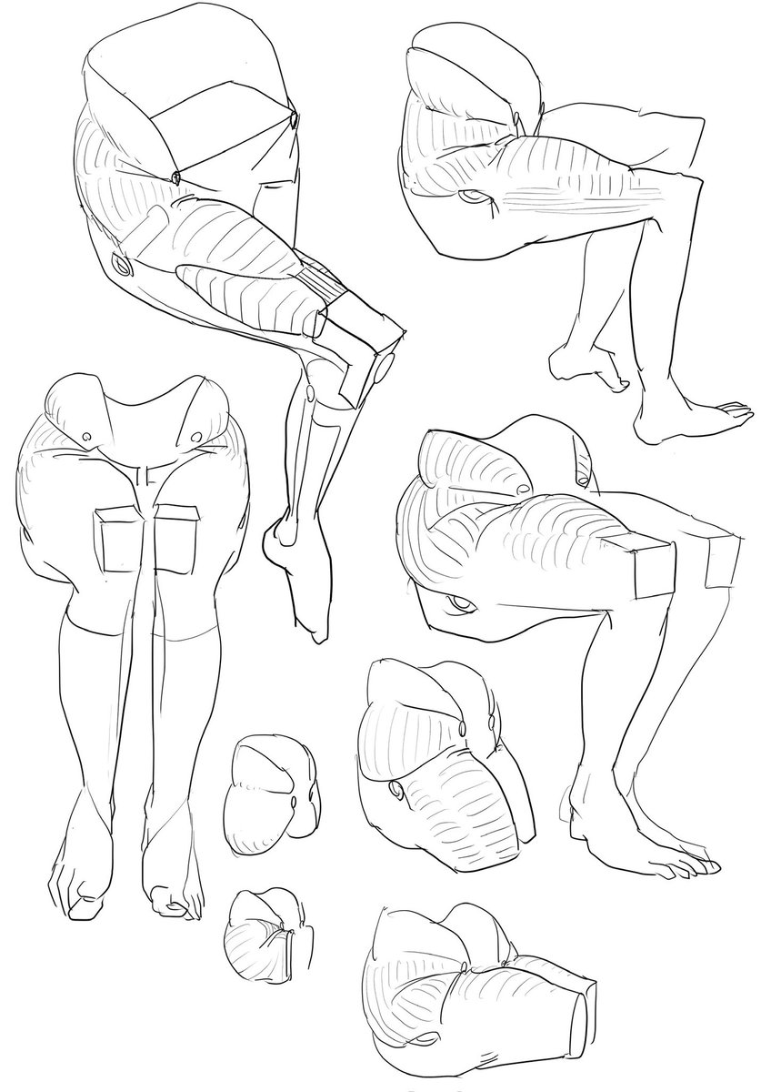 スケッチ　人物 にだん on X