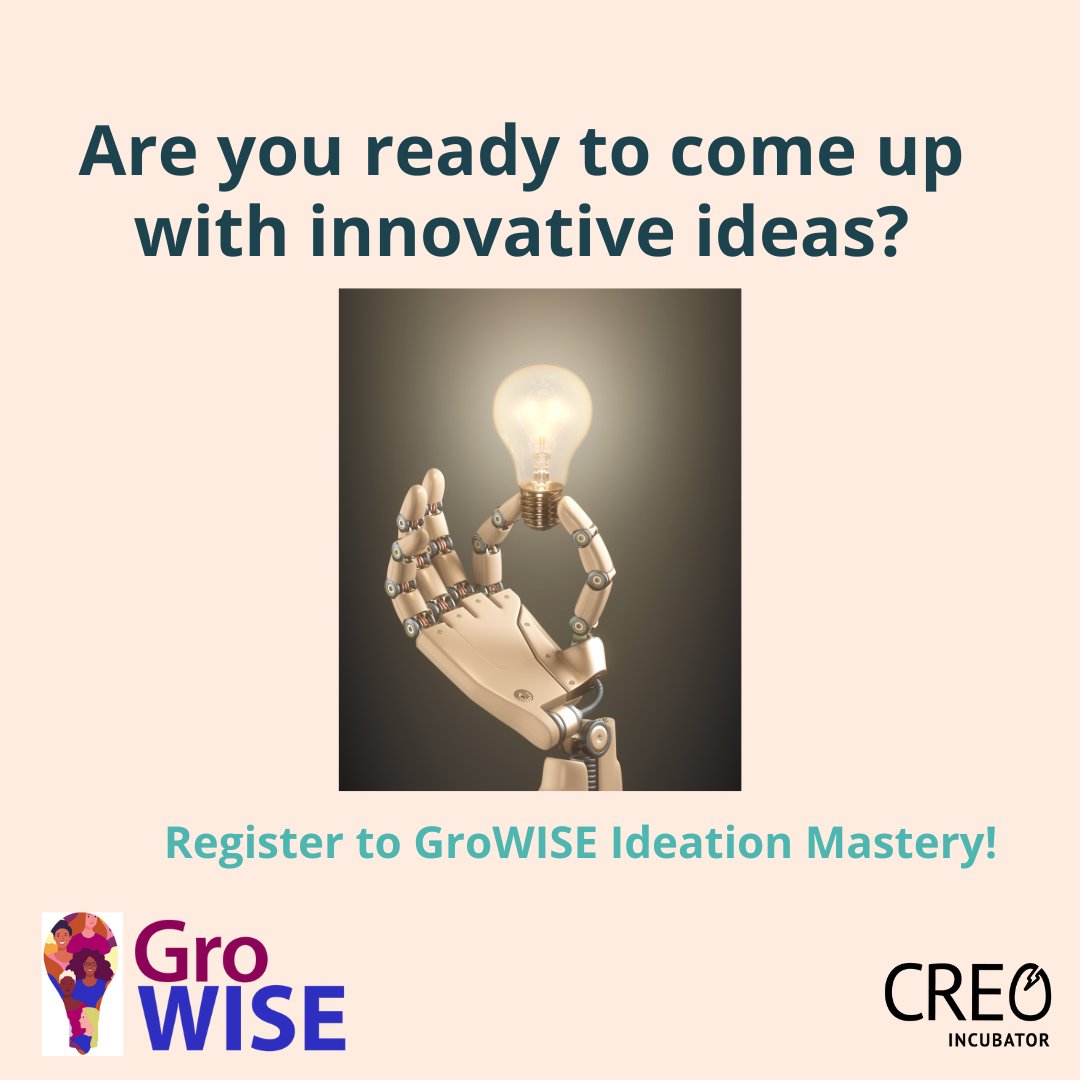 Enterprising Women Oxford (@entwomenox) on Twitter photo Looking to identify #research #opportunities and confidently assess them? Want to generate #innovative ideas with proven, evidence-based #ideation tools? Join our latest #GroWISE program with <a href="/CreoIncubator/">Creo Incubator</a>. Attend one or both sessions! creoincubator.com/growise-opport… Looking to identify #research #opportunities and confidently assess them? Want to generate #innovative ideas with proven, evidence-based #ideation tools? Join our latest #GroWISE program with <a href="/CreoIncubator/">Creo Incubator</a>. Attend one or both sessions! creoincubator.com/growise-opport…