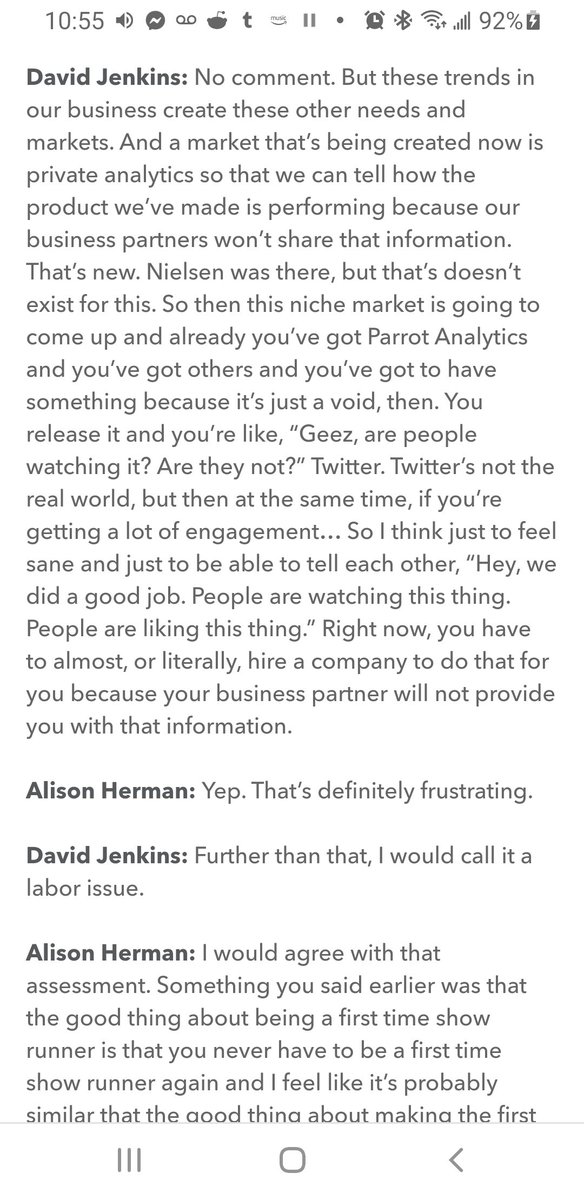 NeverLeftPod's tweet photo. I just listened to this interview with David Jenkins from after #OurFlagMeansDeath s1 and s2 was picked up but not shot yet.
Poor David was fucking never given a break. @StreamOnMax should be ashamed
#DontStreamOnMax #FireDavidZaslav
https://t.co/nG21DQIQB6 https://t.co/xrUioZlOmW