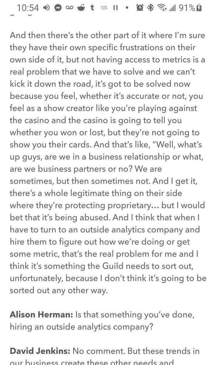 NeverLeftPod's tweet photo. I just listened to this interview with David Jenkins from after #OurFlagMeansDeath s1 and s2 was picked up but not shot yet.
Poor David was fucking never given a break. @StreamOnMax should be ashamed
#DontStreamOnMax #FireDavidZaslav
https://t.co/nG21DQIQB6 https://t.co/xrUioZlOmW