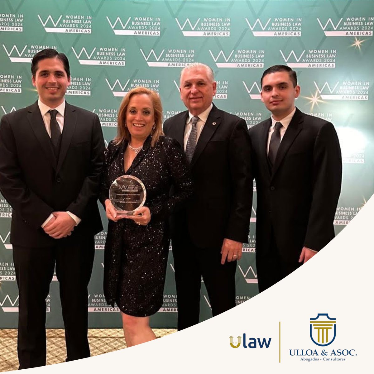 UlloayAsociados's tweet photo. Les compartimos las últimas fotos del premio que recibió la firma la semana pasa en Nueva York a "Mejor firma del Año en Centroamérica", entregados por #WIBL

¡Felicidades a todo el equipo!

#Premios #Reconocimientos #Abogados #Honduras #LegalmenteSocios #ULaw #UlloayAsociados https://t.co/qezkJobcPG