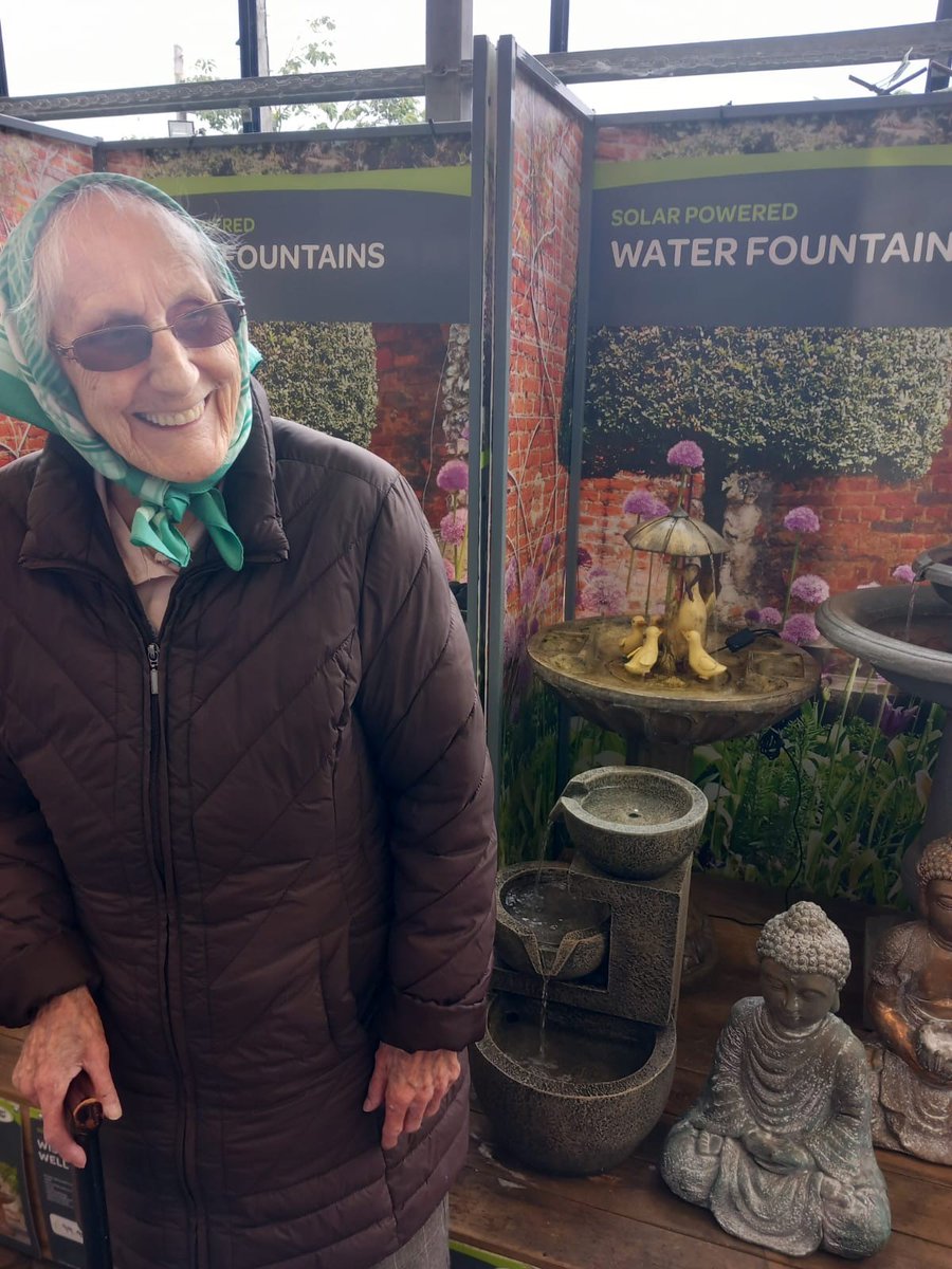MillView_CH's tweet photo. Whilst some were watching the #Football on #BBC #RomaniavsUkraine  some of the ladies fancied a little trip to the Garden Center instead... #Trip #Anchor #Care #gardentime https://t.co/FQCnsGhmpc