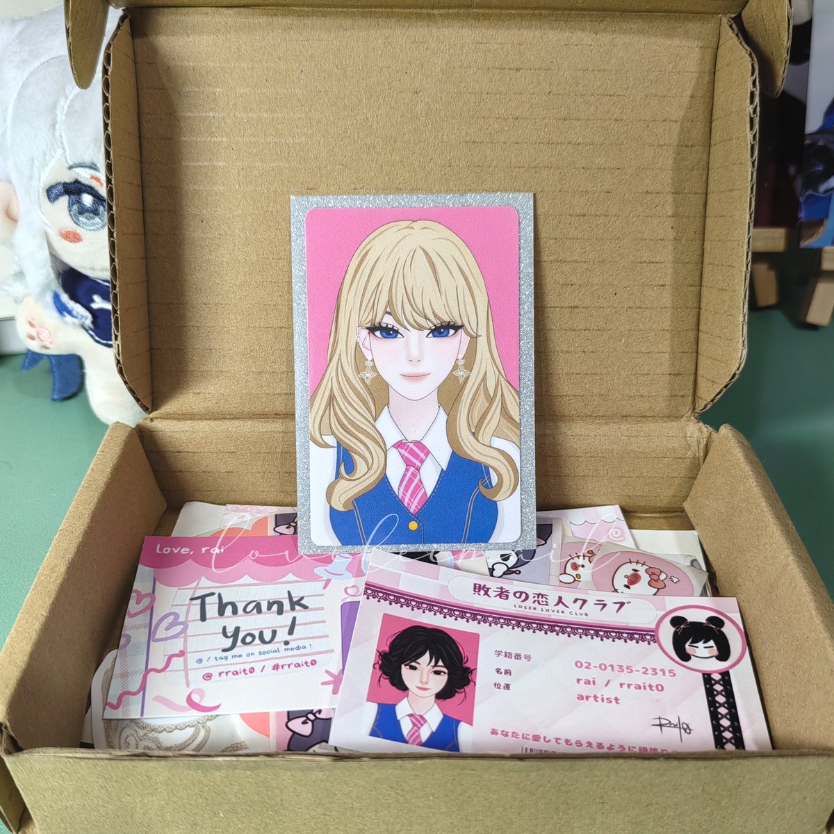 loveleimail's tweet photo. ꒰ 💌 #mailforei ꒱
sorry for the late feedback, but navia poca arrived home to me safely~ so pretty talagaa ng art! thank you so much @rrait0 for the giveaway and also sa cute freebies 💕 #rrait0 https://t.co/DuDZzMppg2