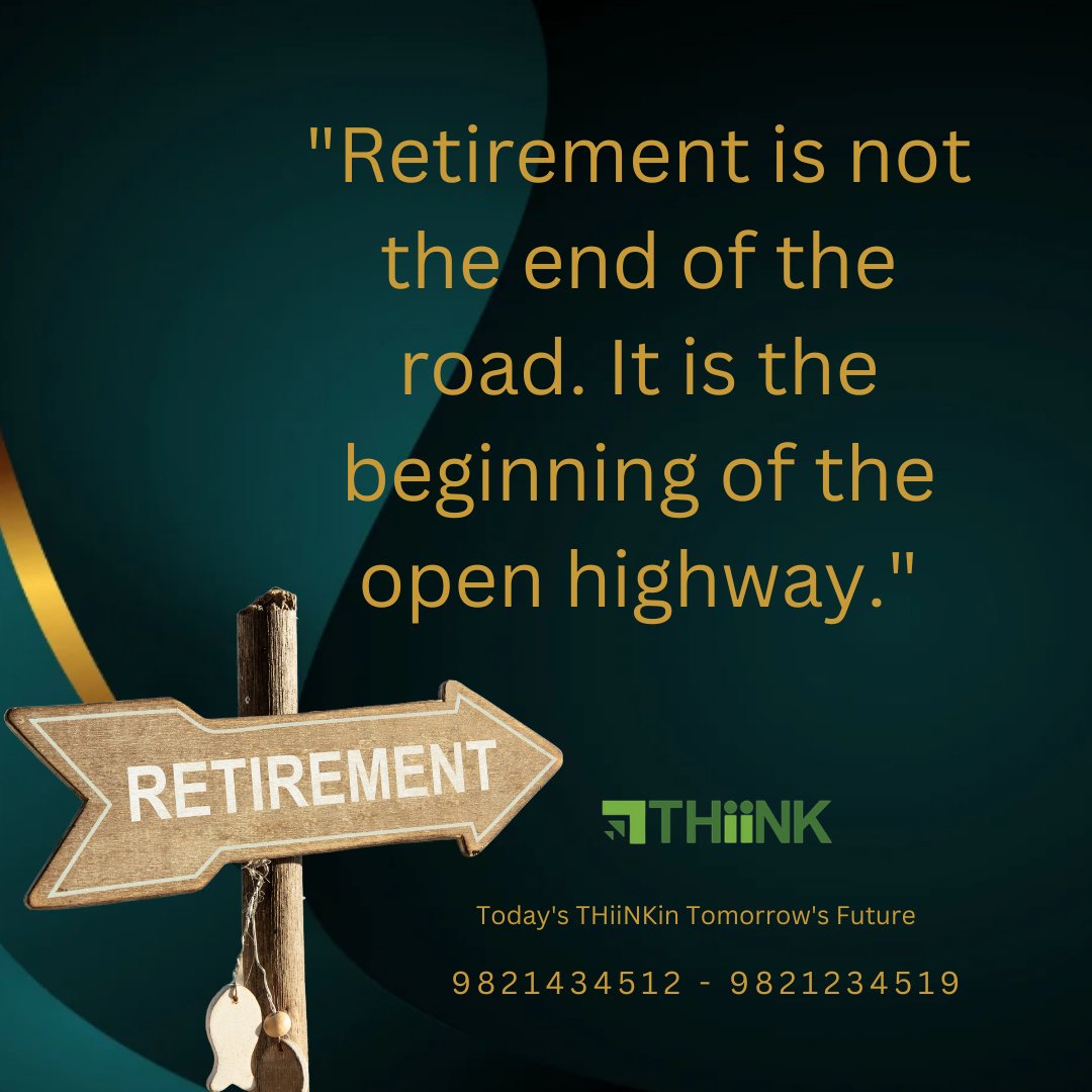 THiiNKin's tweet image. #thiink #retirementsolutions 
.
#shubhchintak #financialwarrior #thiinkretirement