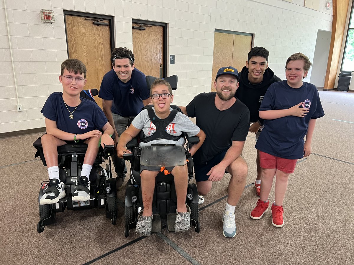 Muscular Dystrophy Association (@mdaorg) on Twitter photo We were thrilled to welcome #MDA volunteers <a href="/jaymehoskins/">jayme</a> & <a href="/rhyshoskins/">Rhys Hoskins</a> to MDA #SummerCamp! The campers had a blast meeting them and are all cheering on <a href="/MLB/">MLB</a> <a href="/Brewers/">Milwaukee Brewers</a> first baseman Hoskins & his teammates! Join the fun – sign up to #volunteer: mda.org/summer-camp/vo… We were thrilled to welcome #MDA volunteers <a href="/jaymehoskins/">jayme</a> & <a href="/rhyshoskins/">Rhys Hoskins</a> to MDA #SummerCamp! The campers had a blast meeting them and are all cheering on <a href="/MLB/">MLB</a> <a href="/Brewers/">Milwaukee Brewers</a> first baseman Hoskins & his teammates! Join the fun – sign up to #volunteer: mda.org/summer-camp/vo…