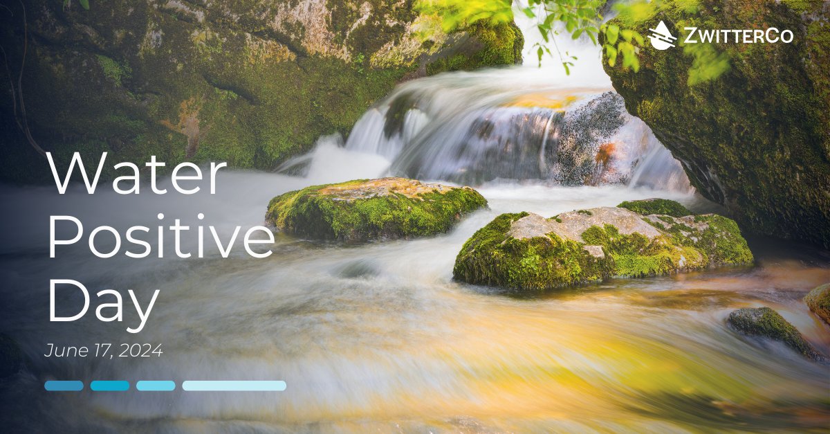 While June 17th is traditionally observed as the Day to Combat Desertification and Drought, Water Positive Day emphasizes the power of positive action to inspire change. 
Join us in celebrating the first Water Positive Day today - June 17th, 2024! 
#WaterPositiveDay