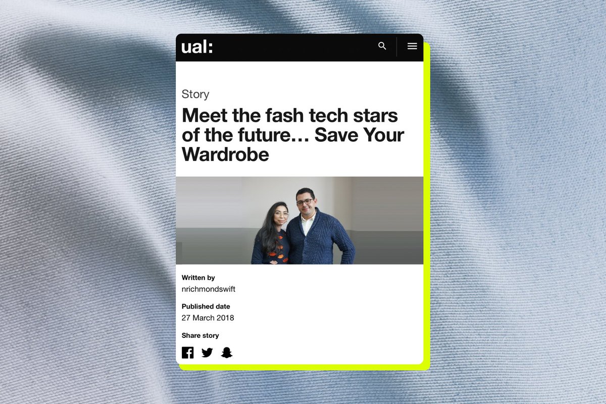Save Your Wardrobe (@saveyrwardrobe) on Twitter photo Yesterday marked one year to the day since we won the <a href="/LVMH/">LVMH</a> Innovation Award! It also marks 7 years since our CEO <a href="/hasnakourda/">hasna kourda</a> and CTO <a href="/mdoghri/">Mehdi Doghri</a> registered Save Your Wardrobe on Companies House! 🪡💥
Thank you so much to all those who have supported us!
#LVMH #FashionIndustry Yesterday marked one year to the day since we won the <a href="/LVMH/">LVMH</a> Innovation Award! It also marks 7 years since our CEO <a href="/hasnakourda/">hasna kourda</a> and CTO <a href="/mdoghri/">Mehdi Doghri</a> registered Save Your Wardrobe on Companies House! 🪡💥
Thank you so much to all those who have supported us!
#LVMH #FashionIndustry