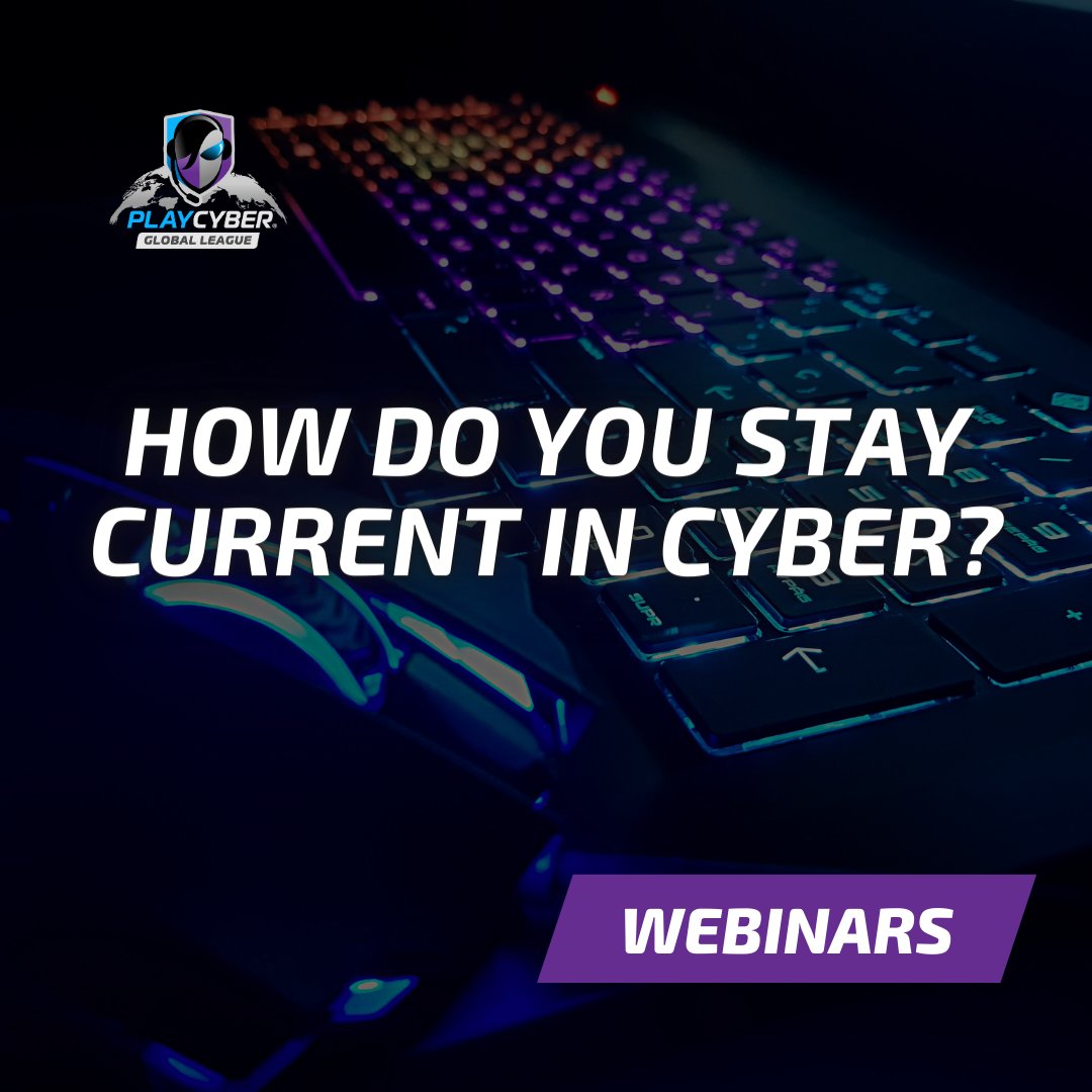 PlayCyberLeague's tweet image. How do you stay on top of changes in the #cyber world? Webinars? 👍 or 👎

#Webinars are offered daily, by organizations like #PCGL, as well as by vendors, industry associations, and conference organizers, including this one coming up from RSAC. 
🔗hubs.li/Q02z_QS_0