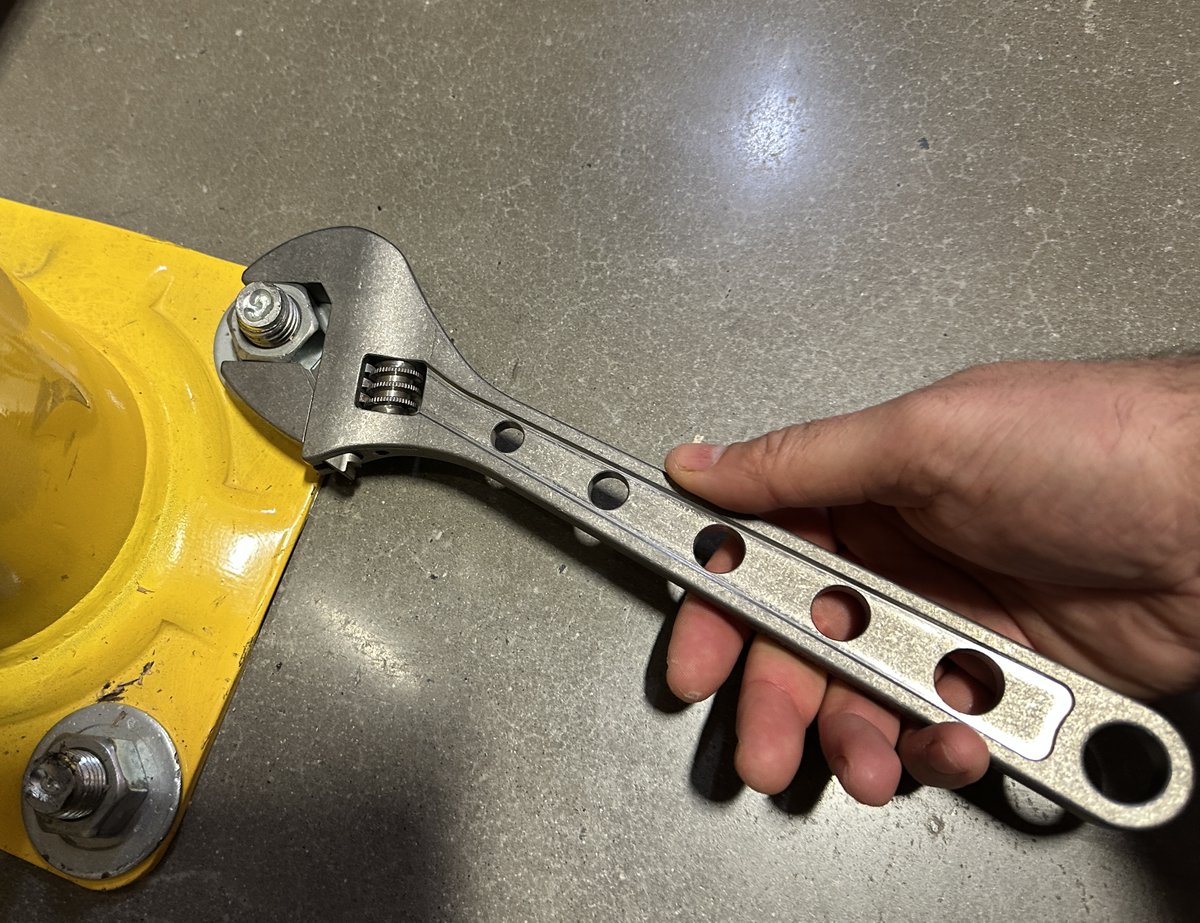 countycomm's tweet image. Use code CCTOOL for some savings 🤩12 Inch  - Titanium Adjustable Wrench - ( NSN Pending )🤩
.
.
.
.
.
.
#titanium #wrench #12inch #countucomm #cc #ccedc #everydaycarry #pocketfilled #maratac #spaceX #X #adjustable #tool #edctool