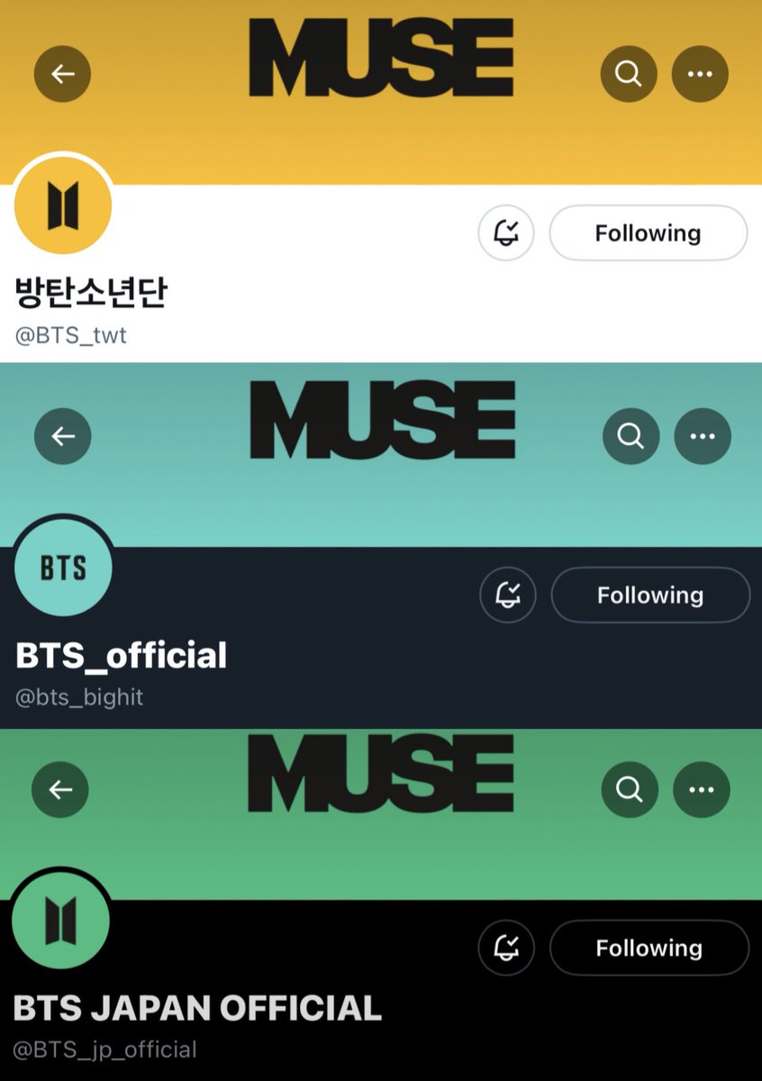 btsmemeories's tweet photo. JIMIN’s ‘MUSE’ OFFICIAL ACCOUNT LAYOUTS https://t.co/bMi6durHOE