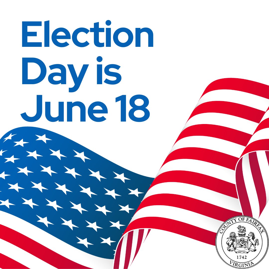 Tuesday, June 18, is Election Day!

Here are a few reminders before heading to the polls:

✔️ Polling places are open from 6 a.m. to 7 p.m.
✔️ You may only vote in one primary by state law
✔️ Voters must bring a form of ID to vote
✔️ Return your vote-by-mail ballot by June 18