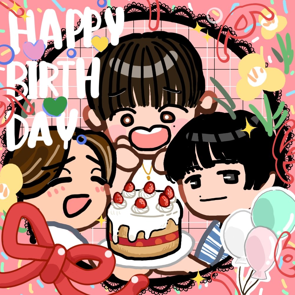 utast6v6's tweet photo. 三人ともおめでとう!

#HappyBirthdayJesse
#HappyBirthdayJuri
#HappyBirthdayHokuto https://t.co/S7SW921O05