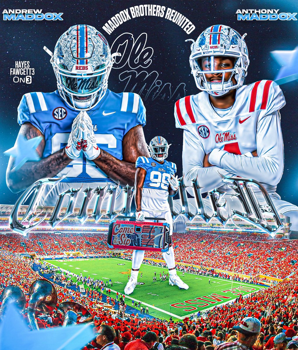 BREAKING: Four-Star DL Andrew Maddox has Committed to Ole Miss, he tells me for @on3recruits

The 6’4 280 DL from Hattiesburg, MS chose the Rebels over Georgia, LSU, &amp; Auburn

“Package 📦 in full affect.”

on3.com/db/andrew-madd…