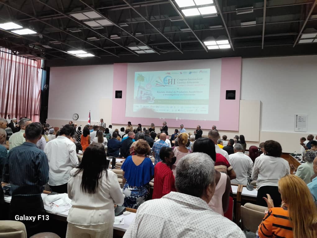 📌 Participa la Directora de nuestro #IPVCE ⚛️ Arlenys Noguez Padrón, en el III Congreso Internacional Ciencia y Educación con el objetivo de socializar experiencias y construir un mejor camino a la ciencia en nuestra provincia.

#ipvcecm #ipvcecarlosmarx #CienciaYEducación2024