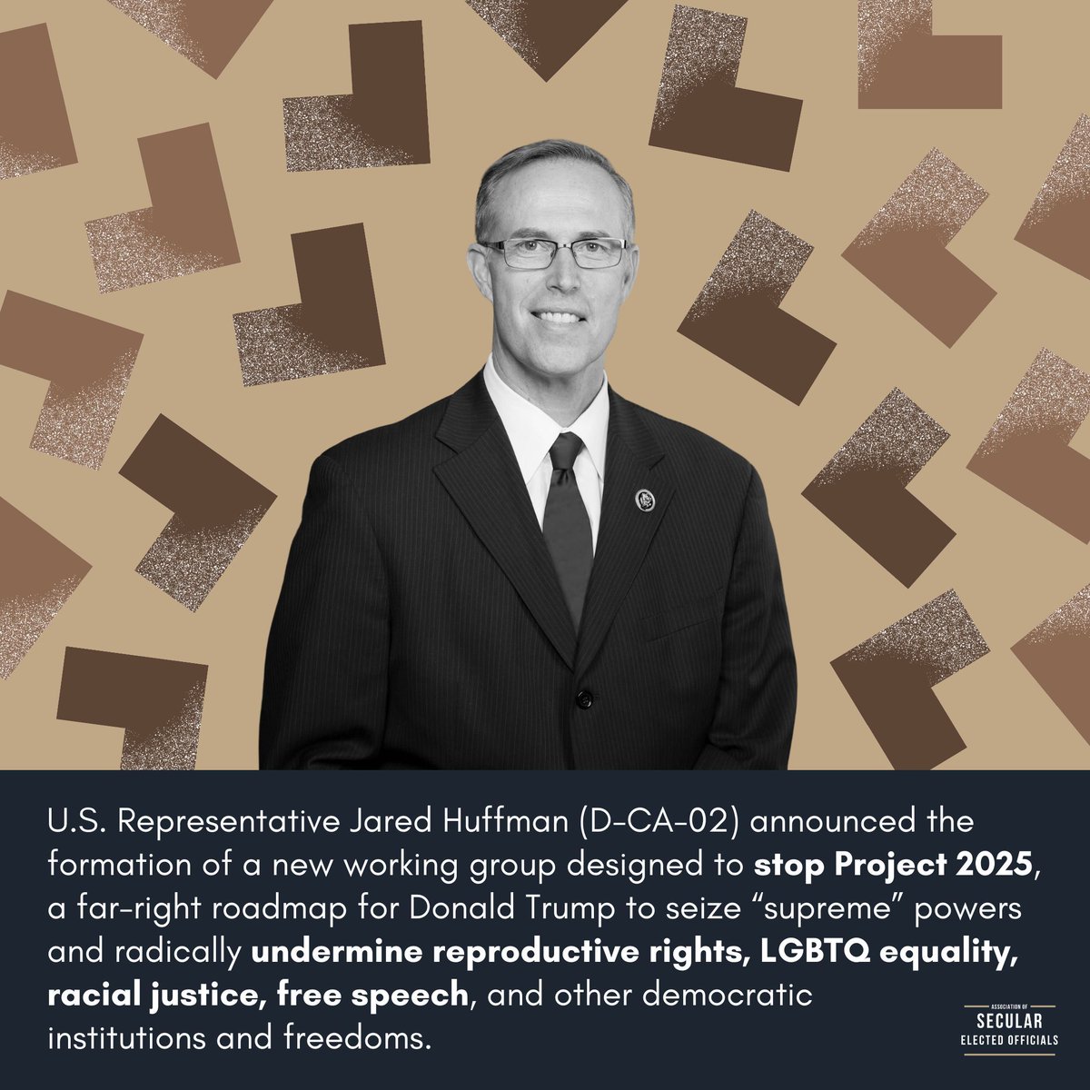 "Project 2025 is a dystopian plot to dismantle our democratic institutions, abolish checks and balances, chip away at church-state separation, and impose a far-right agenda that infringes on basic liberties and violates public will." — <a href="/rephuffman/">Rep. Jared Huffman</a>

buff.ly/3KGykNo