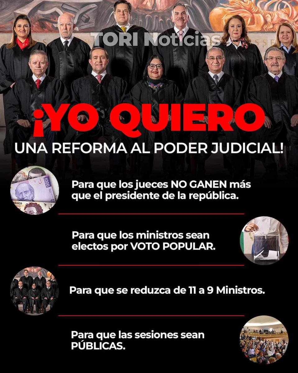 BONOIsrael's tweet image. #FelizInicioDeSemana

#SiALaReformaAlPoderJudicial
La mayoría votamos por el plan C y se tiene que respetar 🤷🏼‍♂️👇🏽👊🏻