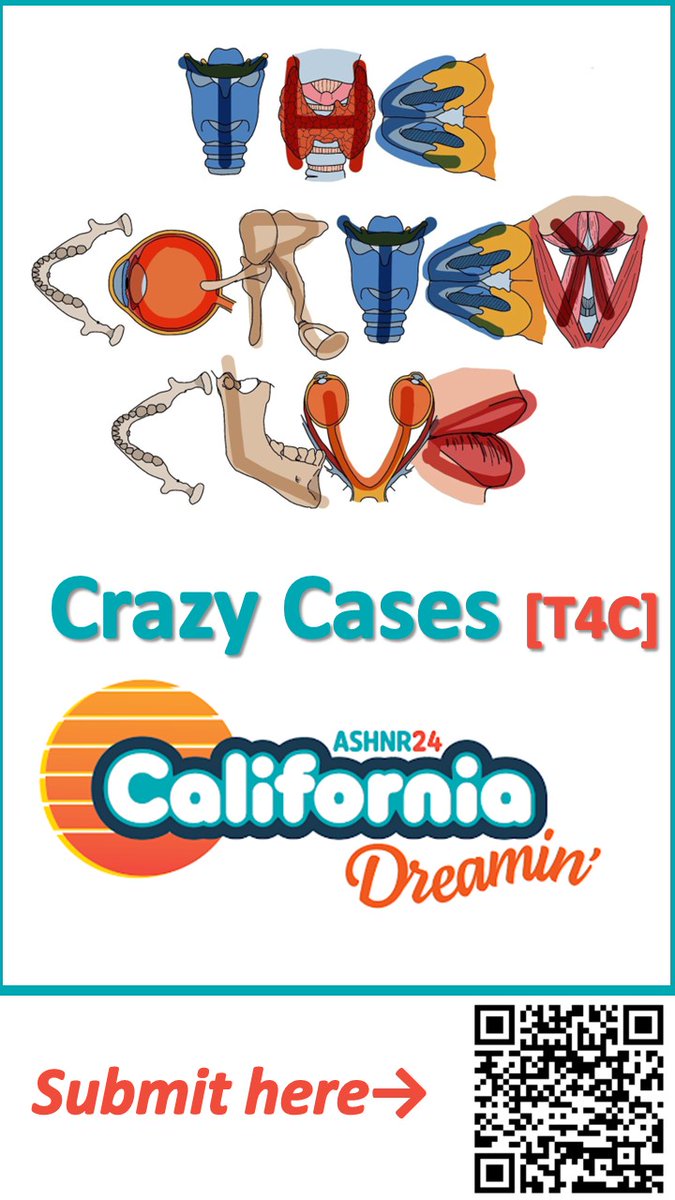 @ASHNR and <a href="/thecortexclub/">The Cortex Club</a> are collaborating and invite trainees to present their EXTRAORDINARY CASES [aka Crazy Cases] at #ASHNR24 in San Diego! Trainees only, submit your excerpta extraordinaire abstract here: forms.gle/c7P1GfjAf84QCT…