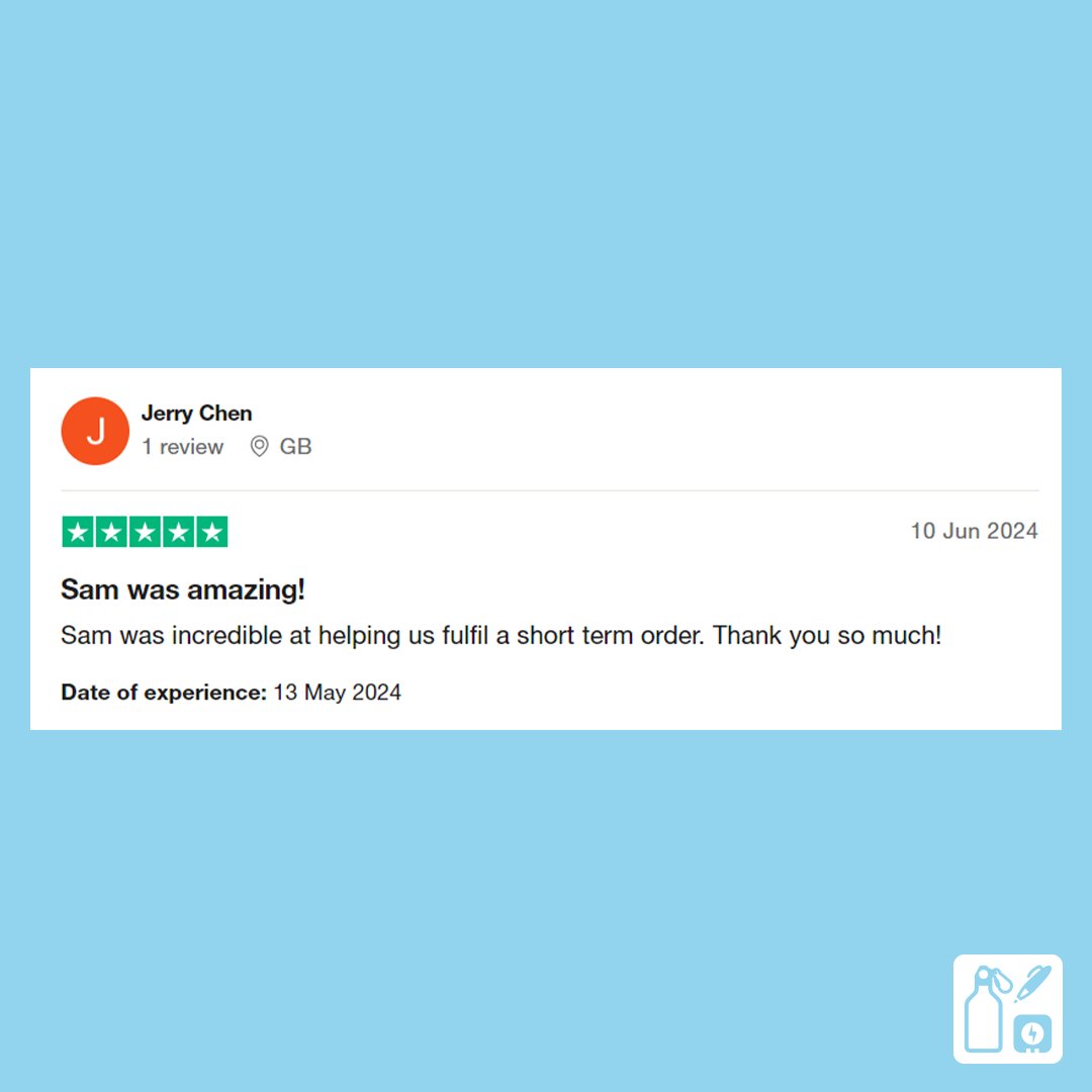 Is there a better way to start the week than with a 5-star review? ⭐

Thanks a lot, Jerry! 🤝

Don't forget to add your testimonial to our Trustpilot page! 🚀

#SwagBox #Testimonial #Review #HappyClient #Trustpilot #ClientReview