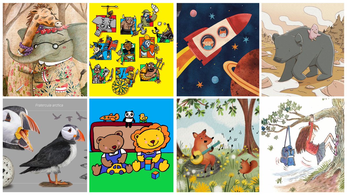 A small selection of some of our illustration styles, see more on our new website (link in bio).
#illustration #illustrationagency #alliedartists #childrensillustraton
