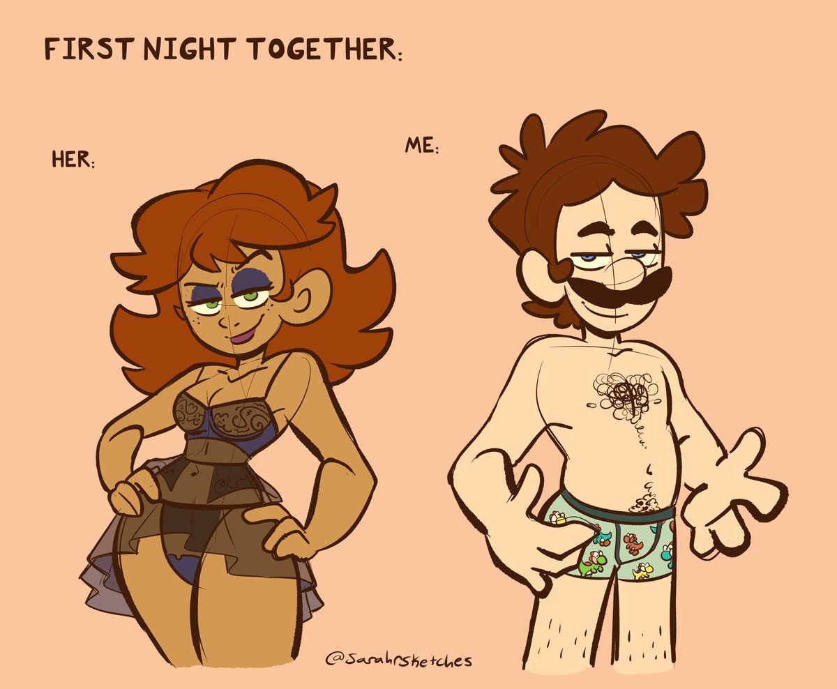 sarahrsketches's tweet photo. Nothing sexier then Yoshi themed boxers 😏😏 https://t.co/8QCOf8aPIt
