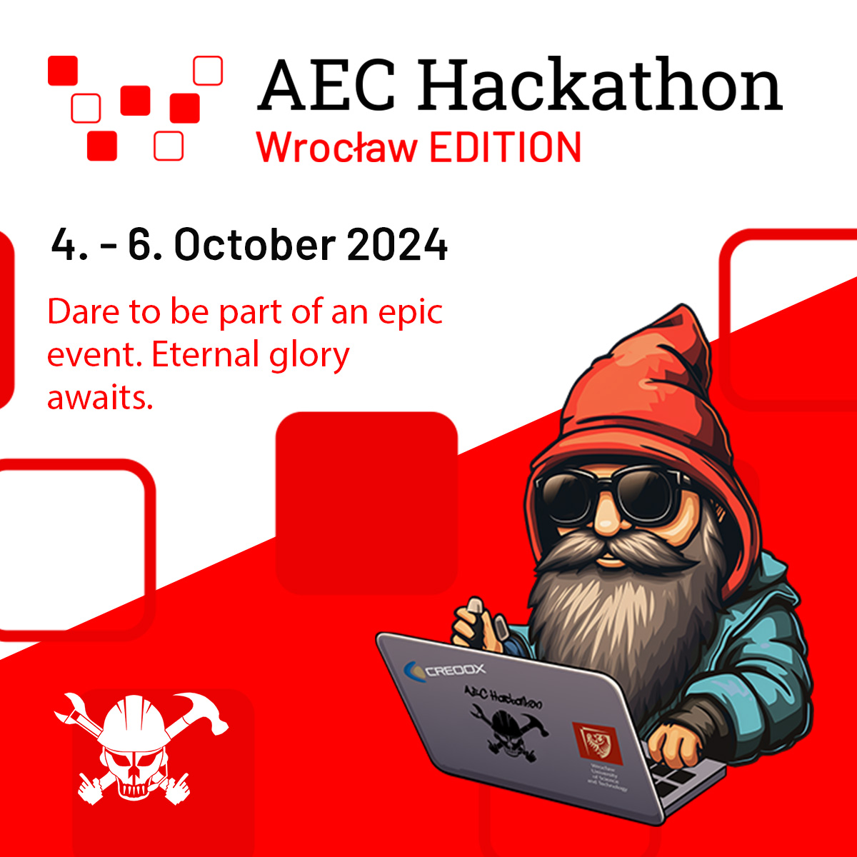 🚀Join Us at the AEC Hackathon in Wrocław – The Legendary City of Dwarfs!🚀

Hey innovators, tech enthusiasts, coders, and creative minds! Are you ready for an adventure like no other?

📅 Register Now: hack.creoox.com